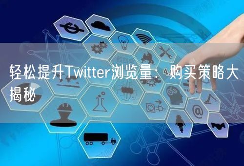 轻松提升Twitter浏览量：购买策略大揭秘