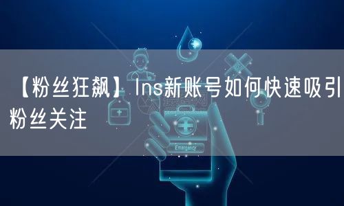 【粉丝狂飙】Ins新账号如何快速吸引粉丝关注