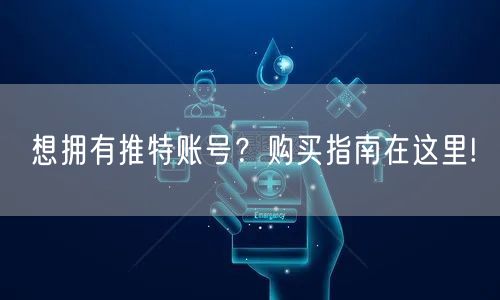 想拥有推特账号？购买指南在这里!