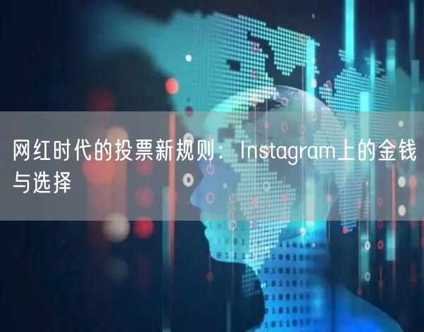网红时代的投票新规则:Instagram上的金钱与选择