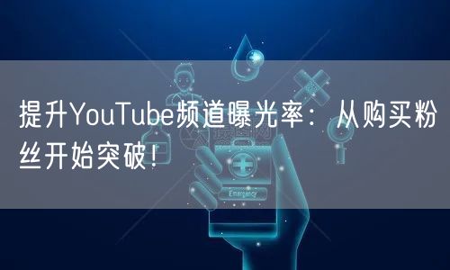 提升YouTube频道曝光率：从购买粉丝开始突破！
