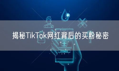 揭秘TikTok网红背后的买粉秘密