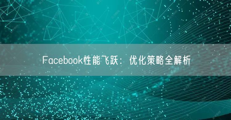 Facebook性能飞跃：优化策略全解析