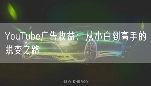 YouTube广告收益：从小白到高手的蜕变之路