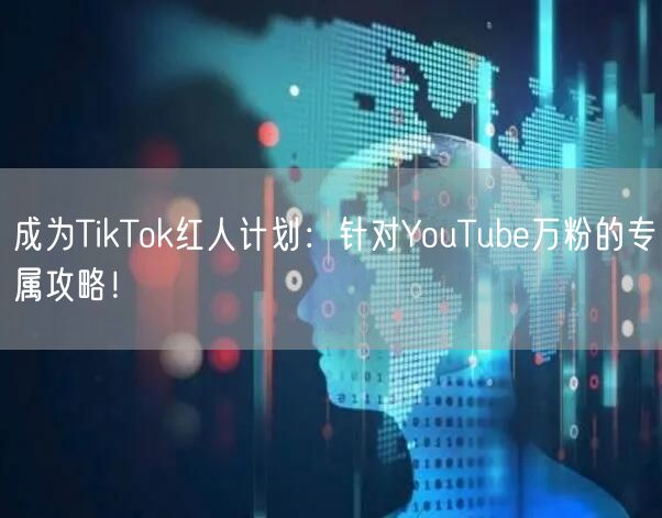 成为TikTok红人计划：针对YouTu